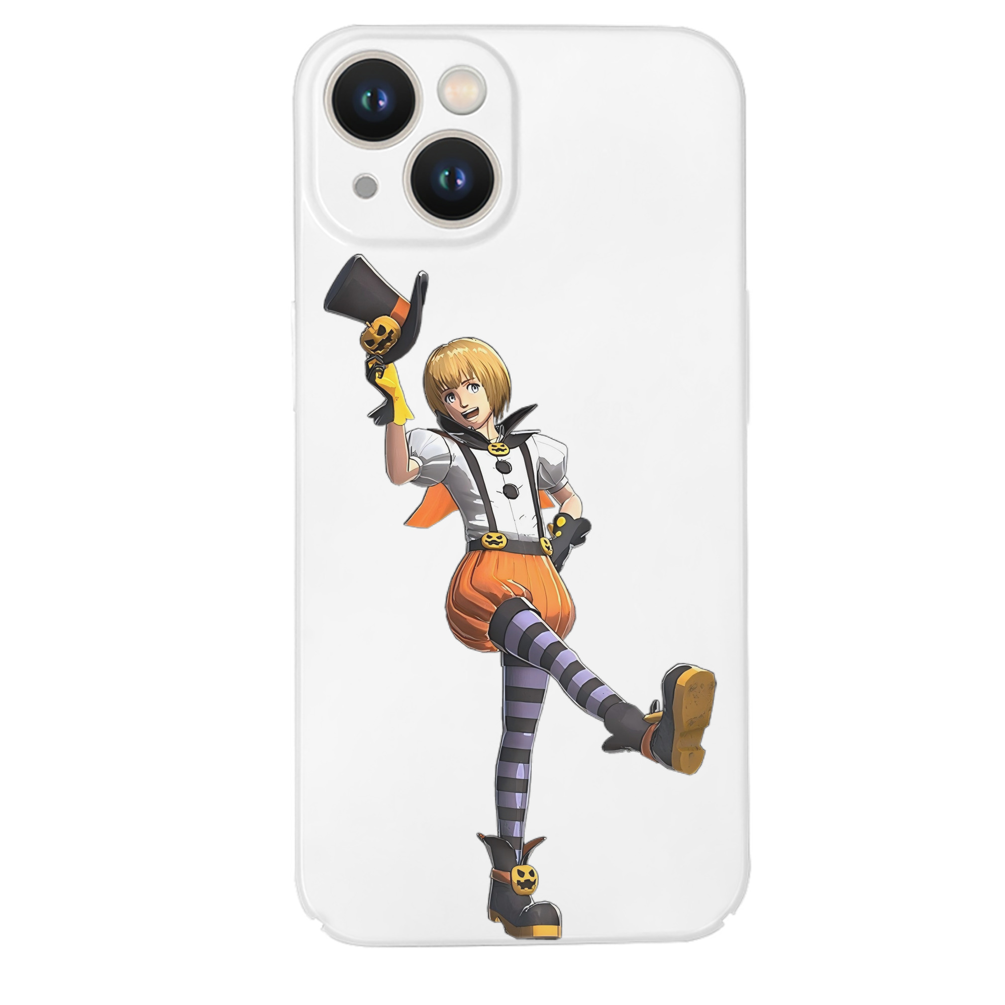 （画像用） 進撃の巨人 アルミン·アルレルト Attack on Titan Armin Arlert 【iPhone 14シリーズ対応】ハードケース
